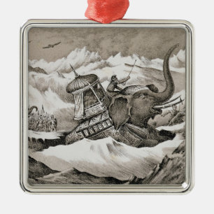 Ornement Métallique Hannibal (247-c.183 AVANT JÉSUS CHRIST) et ses