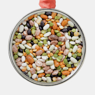 Ornement Métallique Haricots mélangés