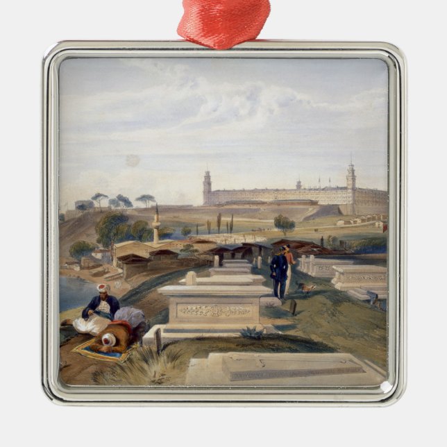 Ornement Métallique Hôpital et cimetière, Scutari, plat 'du Se (Devant)