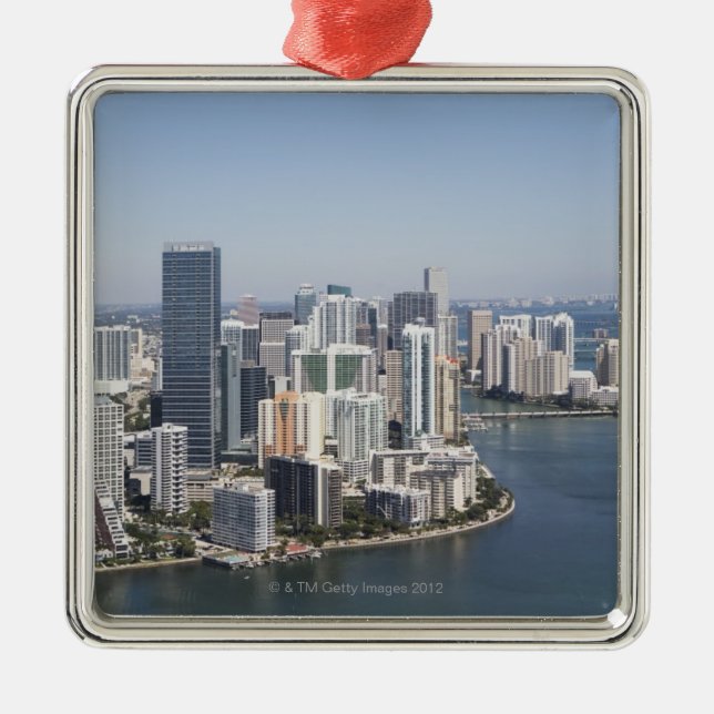 Ornement Métallique Horizon 3 de Miami (Devant)