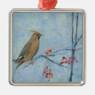Ornement Métallique Huile du jaseur 2013 sur la toile