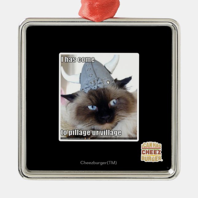 Ornement Métallique I est venu pour piller le village d'ur (Devant)