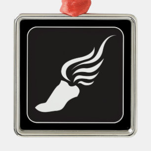 Ornement Métallique Icône d'athlétisme