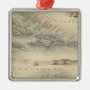 Ornement Métallique Îles de l'Inde occidentale 3