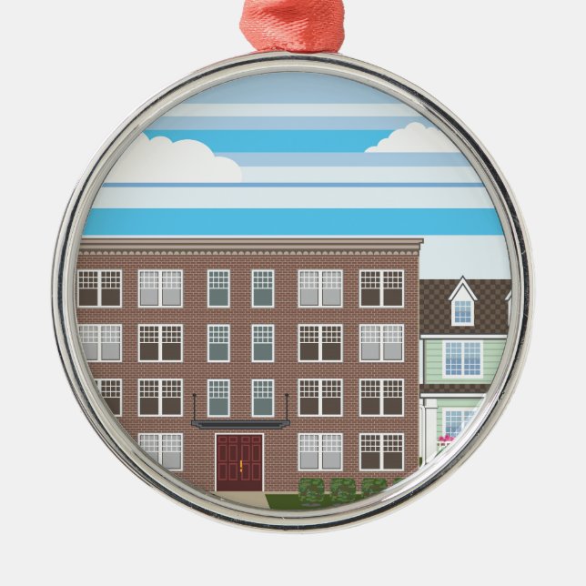 Ornement Métallique Immeuble (Devant)