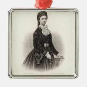 Ornement Métallique Impératrice Elisabeth de l'Autriche
