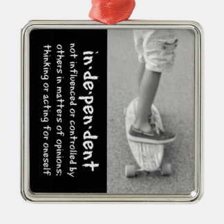 Ornement Métallique Indépendance à long