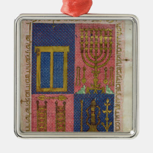 Ornement Métallique Instruments du temple