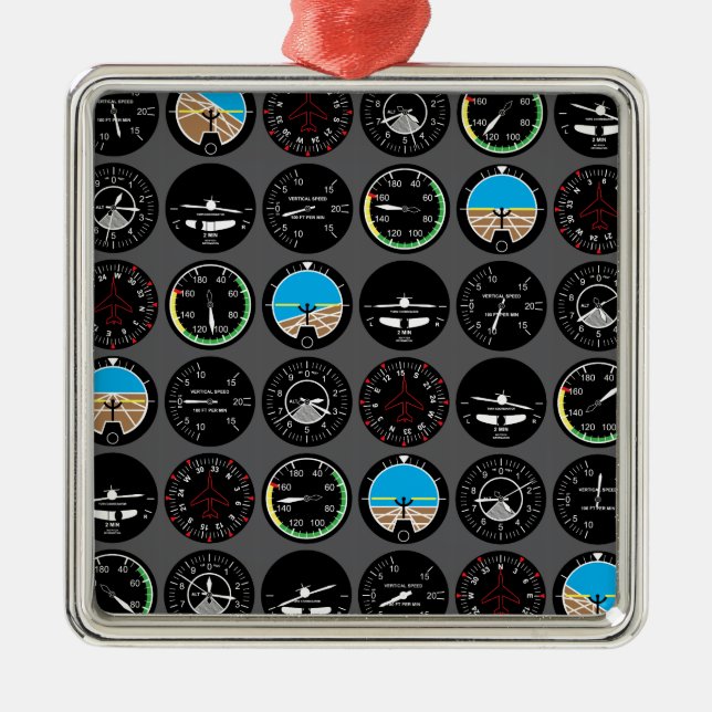 Ornement Métallique Instruments financiers (Devant)