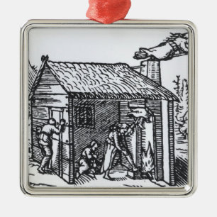 Ornement Métallique Intérieur de la Chambre d'une sorcière, 1579