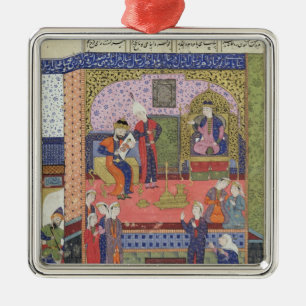 Ornement Métallique Intérieur du roi du palais de Perse