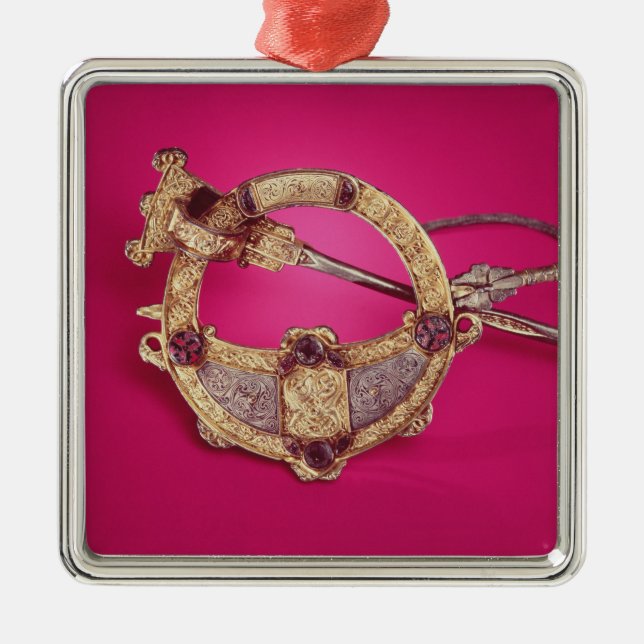 Ornement Métallique Inverse de la broche Tara (Devant)