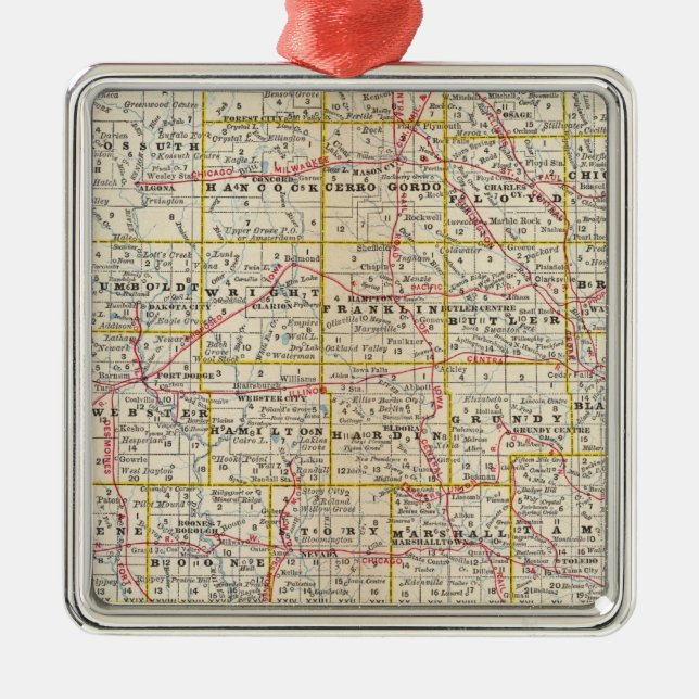 Ornement Métallique Iowa 6 (Devant)