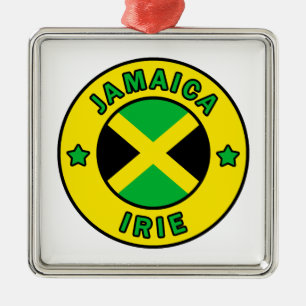 Ornement Métallique Jamaïque Irie