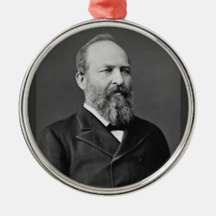 Ornement Métallique James Garfield 20e Président