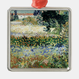 Ornement Métallique Jardin de Vincent van Gogh   en fleur, Arles, 1888