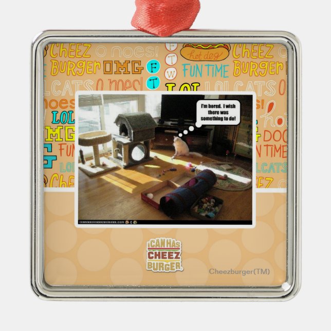 Ornement Métallique Je souhaite qu'il y ait eu quelque chose faire (Devant)