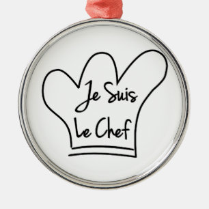 Ornement Métallique Je Suis Le Chef