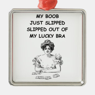 Ornement Métallique joueur de carte