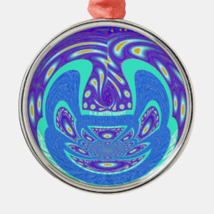 Ornement Métallique Jouez un Joyeux Jour