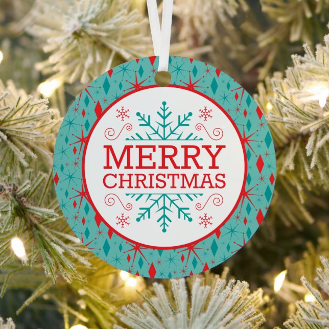 Ornement Métallique Jour de début et de diamant du milieu du siècle ré (Insitu)