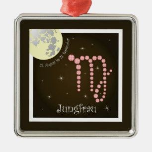 Ornement Métallique Jungfrau 23. Août bis 23. Septembre