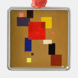 Ornement Métallique Kandinsky Treize Rectangles peinture Abstraite