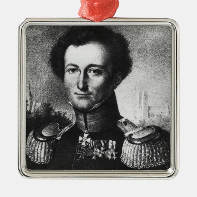 Ornement Métallique Karl von Clausewitz (Devant)