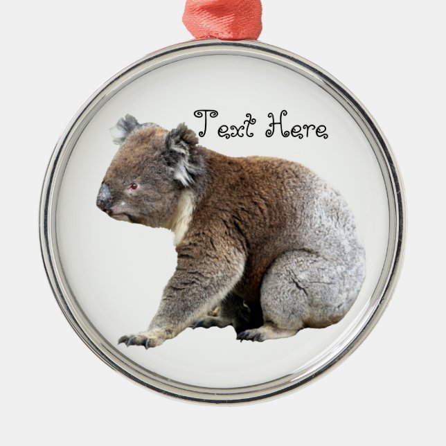 Ornement Métallique Koala (Devant)