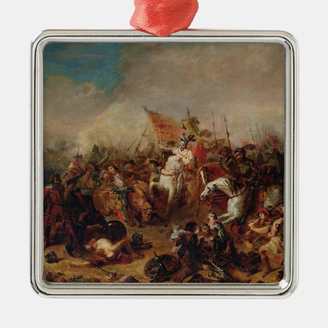 Ornement Métallique La bataille de Hastings en 1066 (Devant)