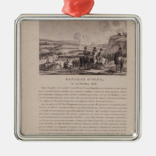 Ornement Métallique La bataille d'iéna, le 14 octobre 1806