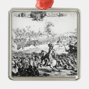 Ornement Métallique La bataille du Boyne, le 1er juillet 1690