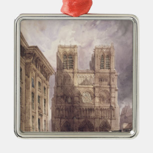 Ornement Métallique La cathédrale de Notre Dame, Paris, 1836