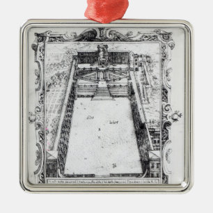 Ornement Métallique La cour de belvédère à Vatican Rome, 1581