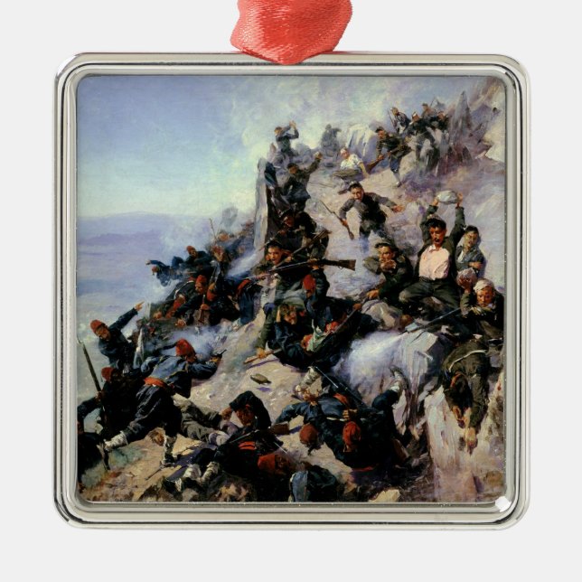 Ornement Métallique La défense de l'aire d'Eagle (Devant)