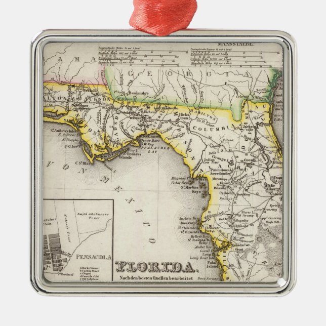 Ornement Métallique La Floride 14 (Devant)