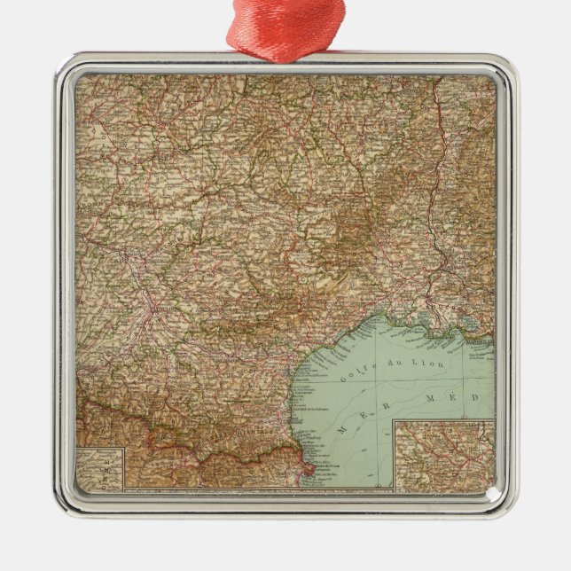 Ornement Métallique La France du sud 3536 (Devant)