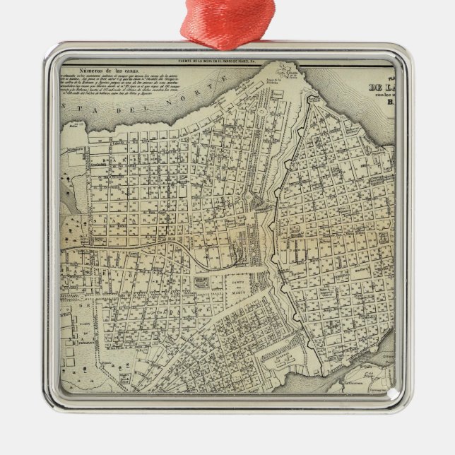 Ornement Métallique La Havane, Cuba (Devant)