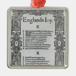 Ornement Métallique La joie de l'Angleterre par Richard Vennar, c.1602