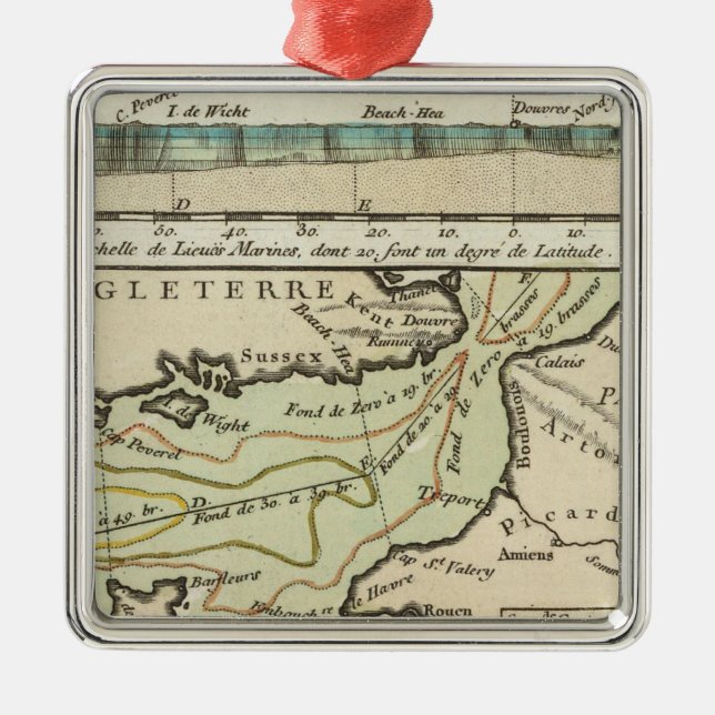 Ornement Métallique La Manche (Devant)