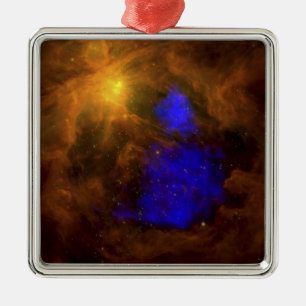 Ornement Métallique La nébuleuse d'Orion dans l'infrarouge