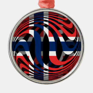 Ornement Métallique La Norvège #1