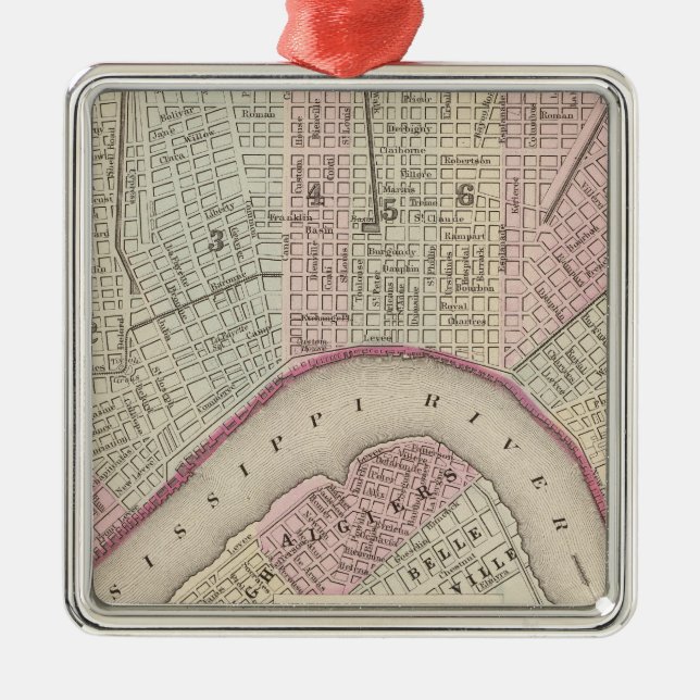 Ornement Métallique La Nouvelle-Orléans 3 (Devant)