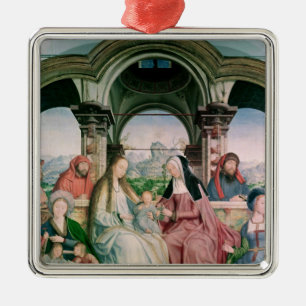 Ornement Métallique La parenté sainte, ou le retable du St