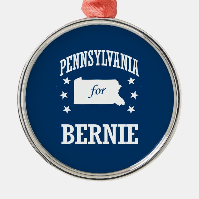 ORNEMENT MÉTALLIQUE LA PENNSYLVANIE POUR DES PONCEUSES DE BERNIE (Devant)