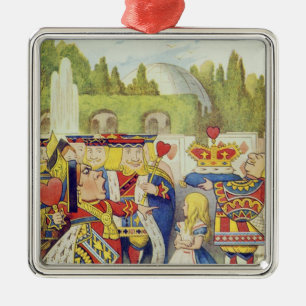 Ornement Métallique La reine est venue ! Et n'est pas elle fâchée. "