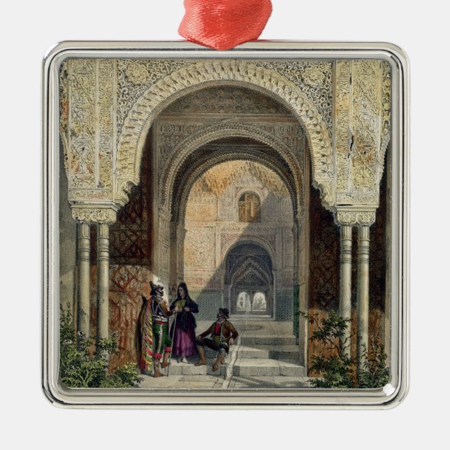 Ornement Métallique La salle des deux soeurs à Alhambra, Grana (Devant)