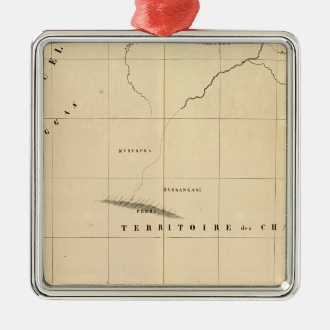 Ornement Métallique La Zambie, Afrique 45 (Devant)