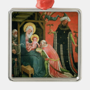 Ornement Métallique L'adoration des Magi (huile sur le panneau)