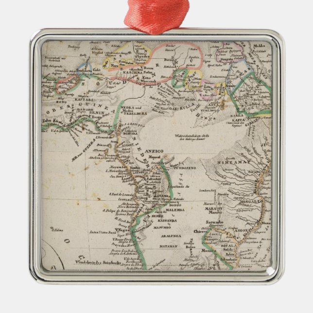 Ornement Métallique L'Afrique 21 (Devant)